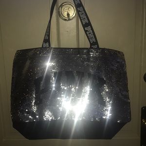 PINK Victoria’s Secret Sequin Tote Bag